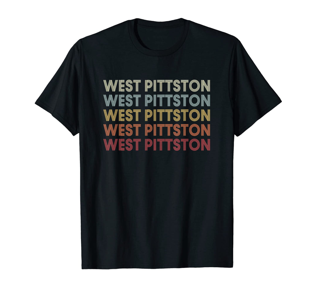 West Pittston Pennsylvania West Pittston T-Shirt - Custom Art Print Unisex - T-Shirt, Sweatshirt, Hoodie