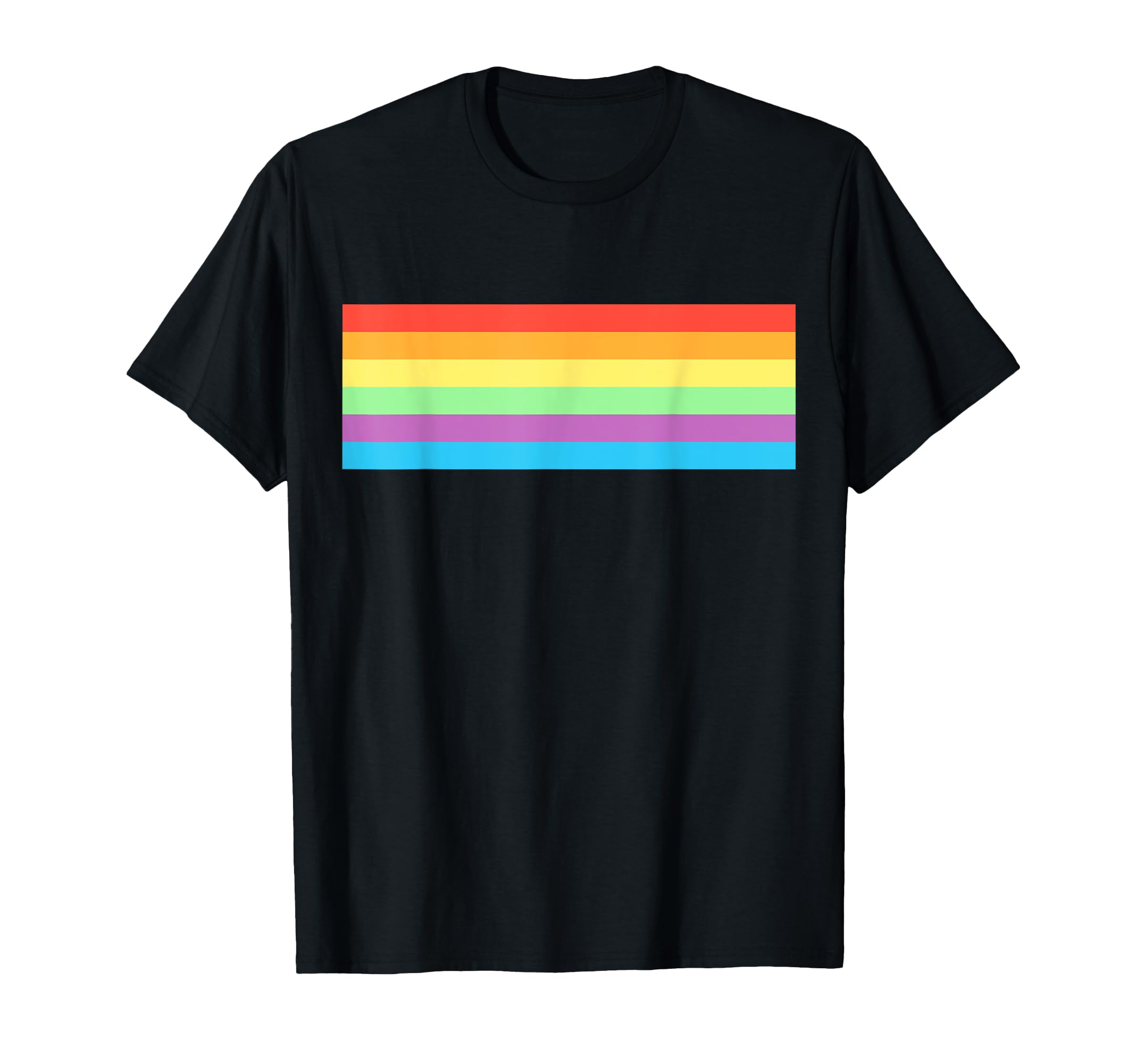 Stripes Y2K 80S Aesthetic Color Block T-Shirt - Aesthetic Graphic Unisex - T-Shirt, Sweatshirt, Hoodie