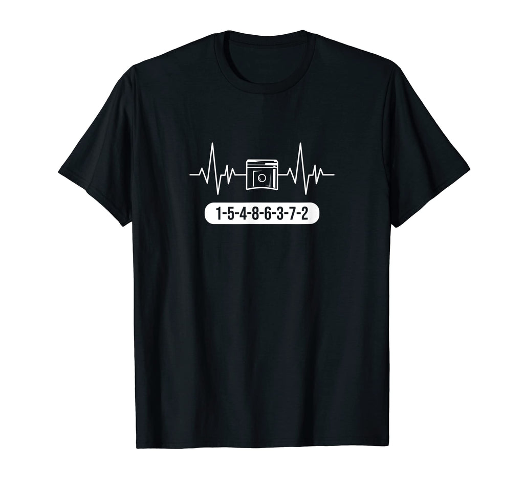 V8 Heartbeat 8 Cylinder Car Fans T-Shirt - Unique Graphic for Adults - T-Shirt, Sweatshirt, Hoodie