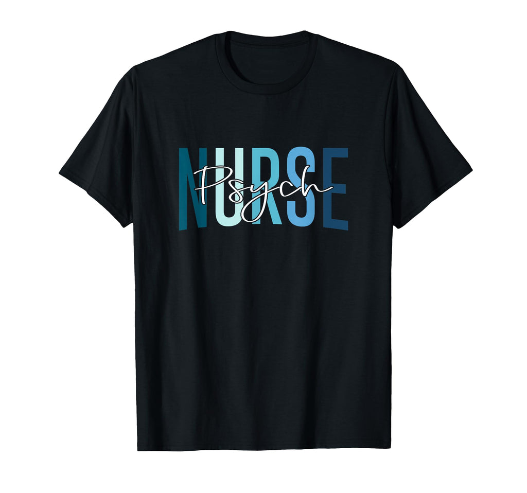 Funny Psychiatric Nurse Mental Health T-Shirt - Minimalist Print Unisex - T-Shirt, Sweatshirt, Hoodie