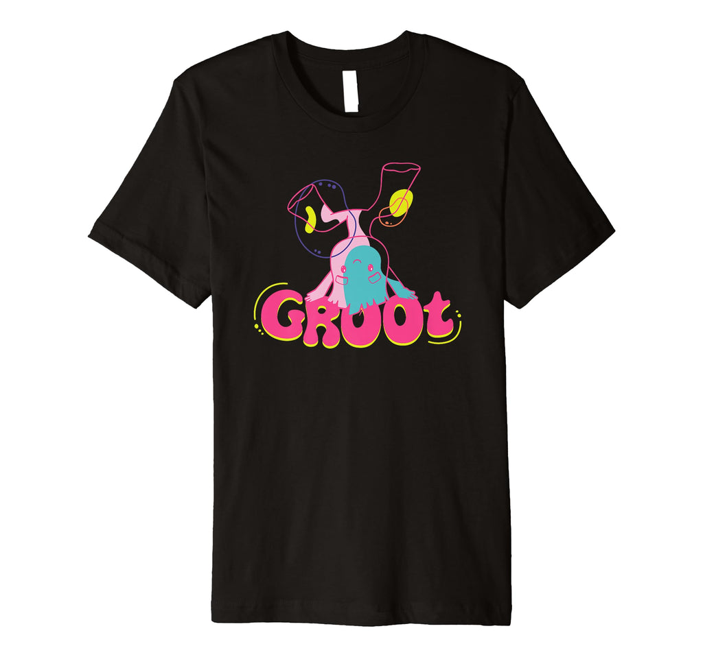 Marvel Groot Headstand 1970S Guardians T-Shirt - Custom Art Print Unisex - T-Shirt, Sweatshirt, Hoodie