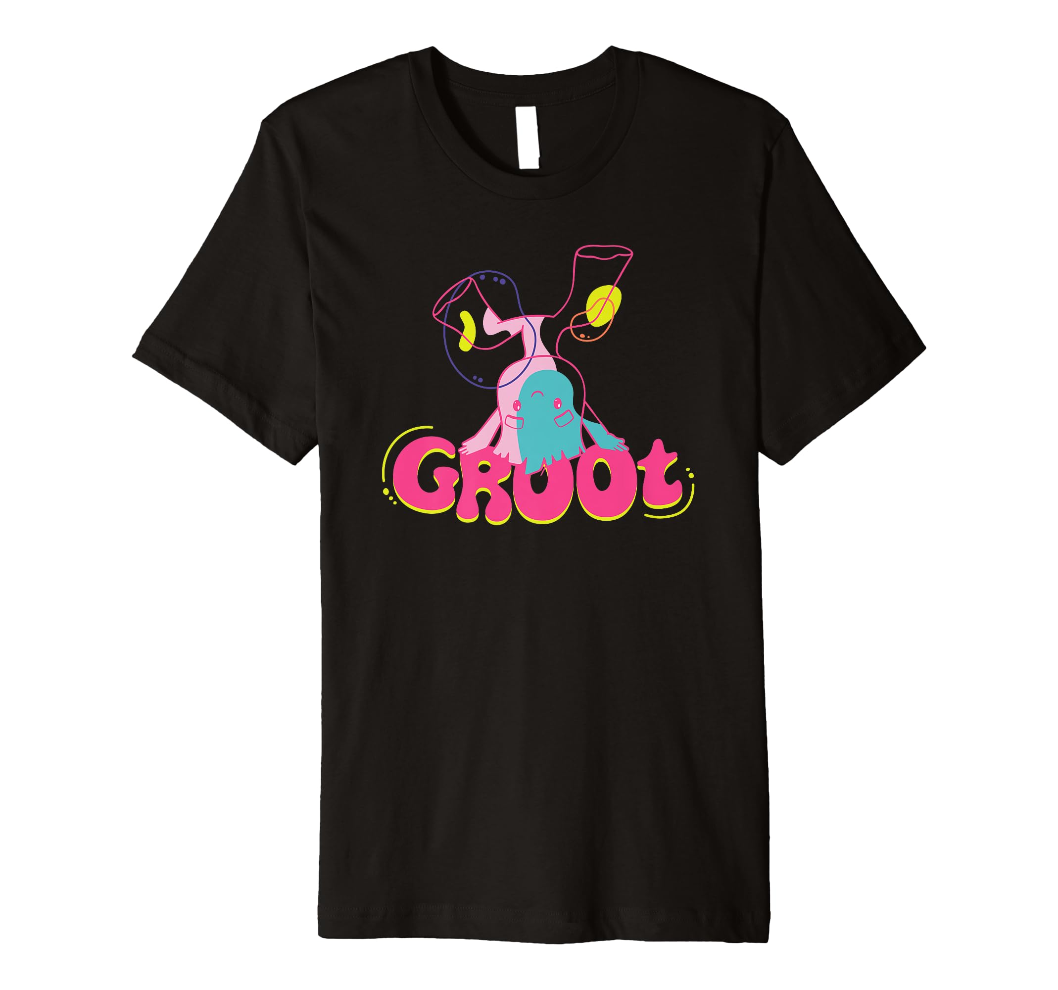 Marvel Groot Headstand 1970S Guardians T-Shirt - Custom Art Print Unisex - T-Shirt, Sweatshirt, Hoodie