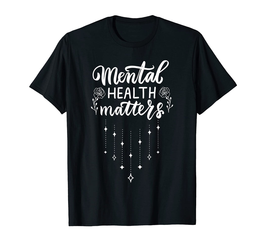 Mental Health Matters Awareness T-Shirt - Minimalist Print for Adults - T-Shirt, Sweatshirt, Hoodie
