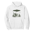 Cowboy Ufo Encounter Alien Western Hoodie - Graphic Print Men Women - T-Shirt, Sweatshirt, Hoodie