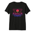 Palm Sunset Nostalgia 80S Synthwave T-Shirt - Trendy Graphic Unisex - T-Shirt, Sweatshirt, Hoodie
