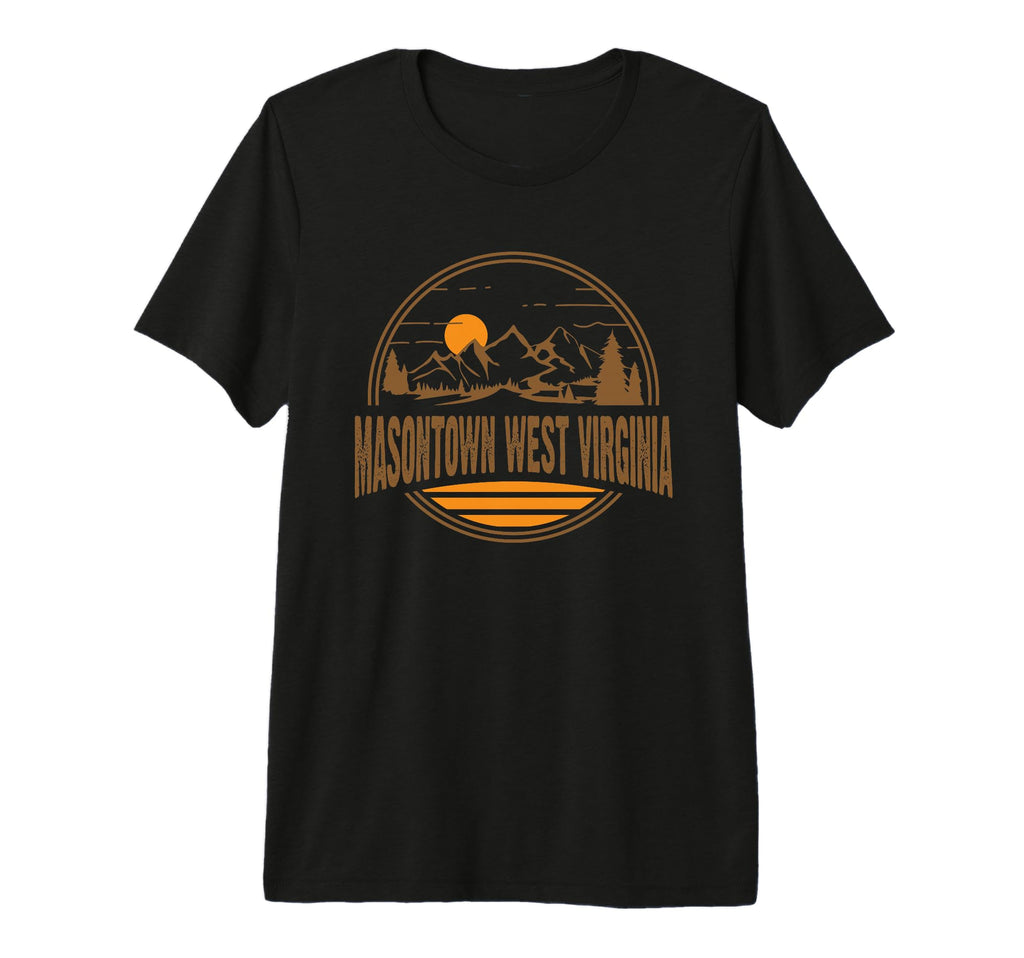 Masontown West Virginia State Gift Tri T-Shirt - Graphic Print for Adults - T-Shirt, Sweatshirt, Hoodie