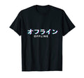 Japanese Offline Vaporwave Synthwave T-Shirt - Aesthetic Graphic Men Women - T-Shirt, Sweatshirt, Hoodie