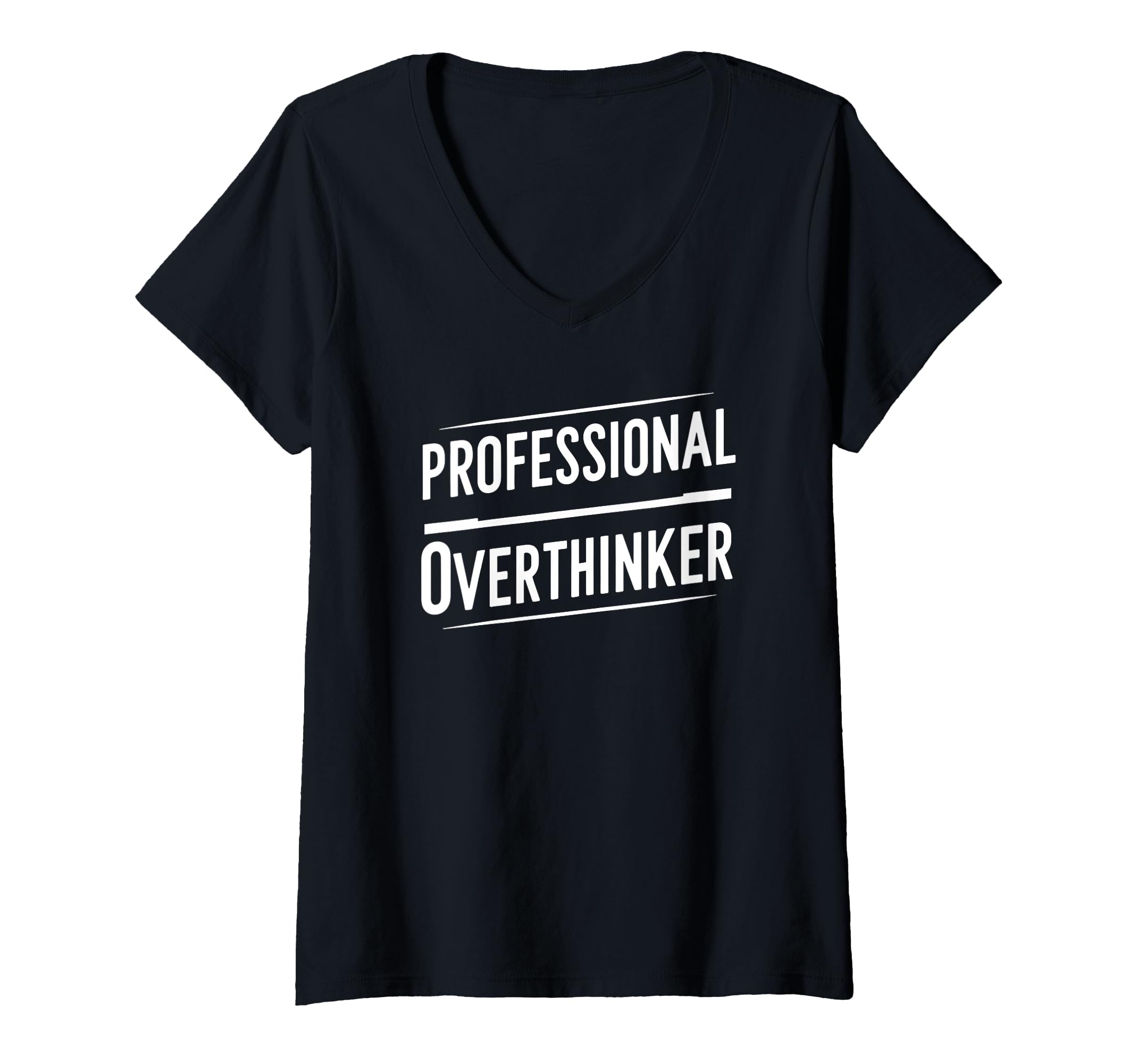 Womens Professional Overthinker T-Shirt - Aesthetic Graphic Men Women - T-Shirt, Sweatshirt, Hoodie