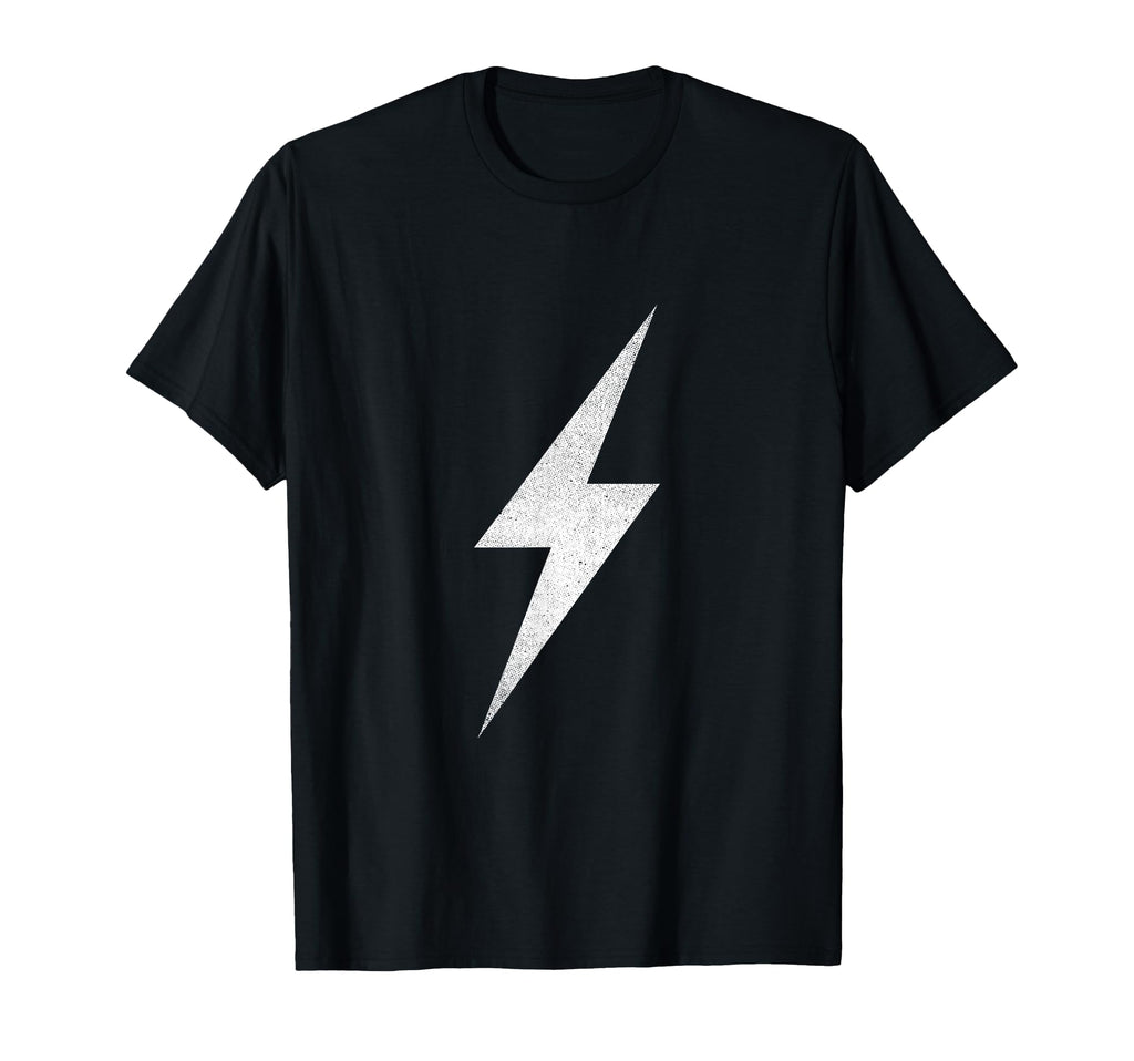 Lightning White Stylish T-Shirt - Novelty Apparel for Adults - T-Shirt, Sweatshirt, Hoodie