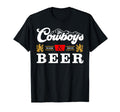 Cowboys And Beer Vibe Western T-Shirt - Aesthetic Graphic for Adults - T-Shirt, Sweatshirt, Hoodie