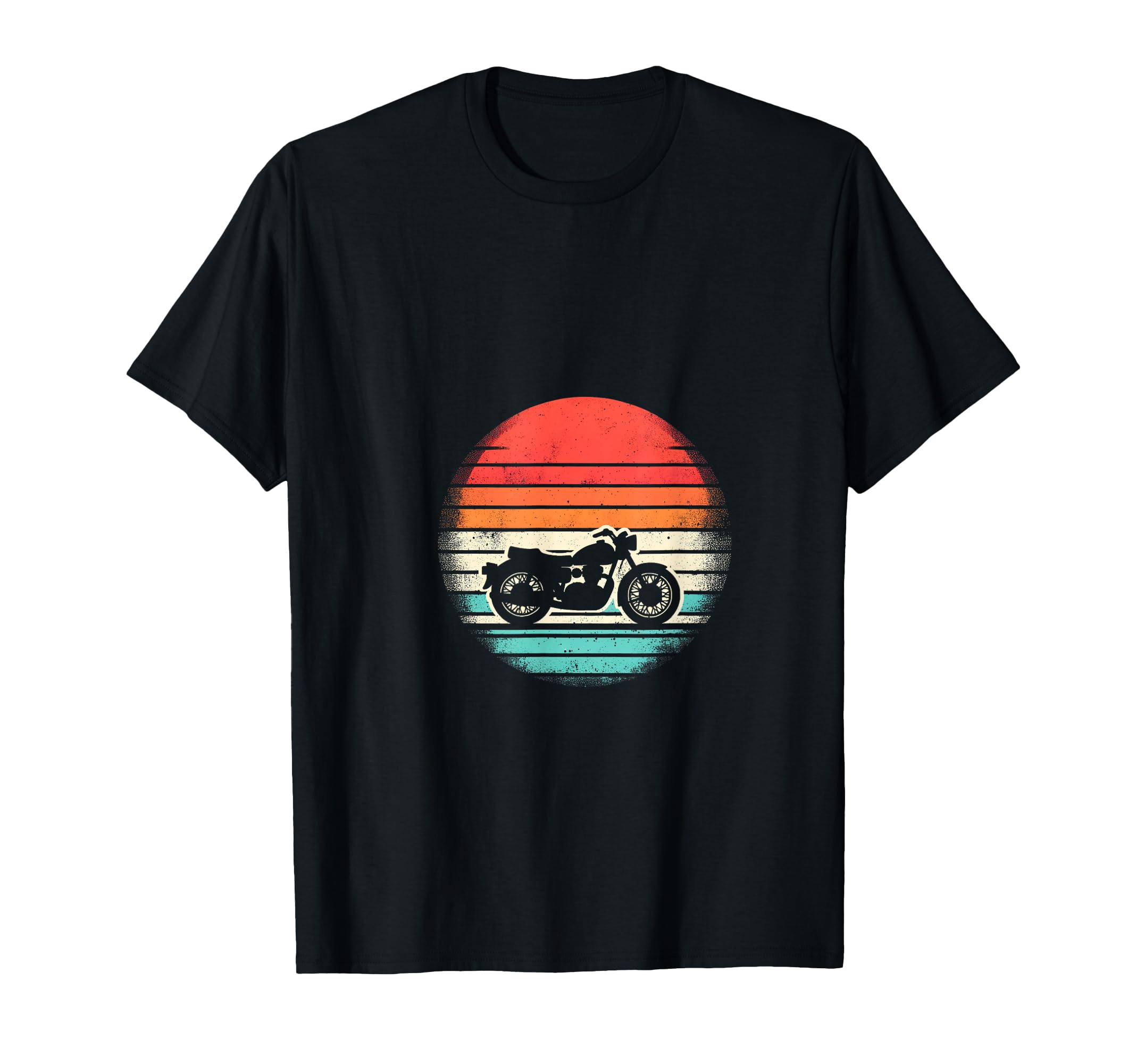 Motorcycle Sunset T-Shirt - Streetwear Style for Adults - T-Shirt, Sweatshirt, Hoodie