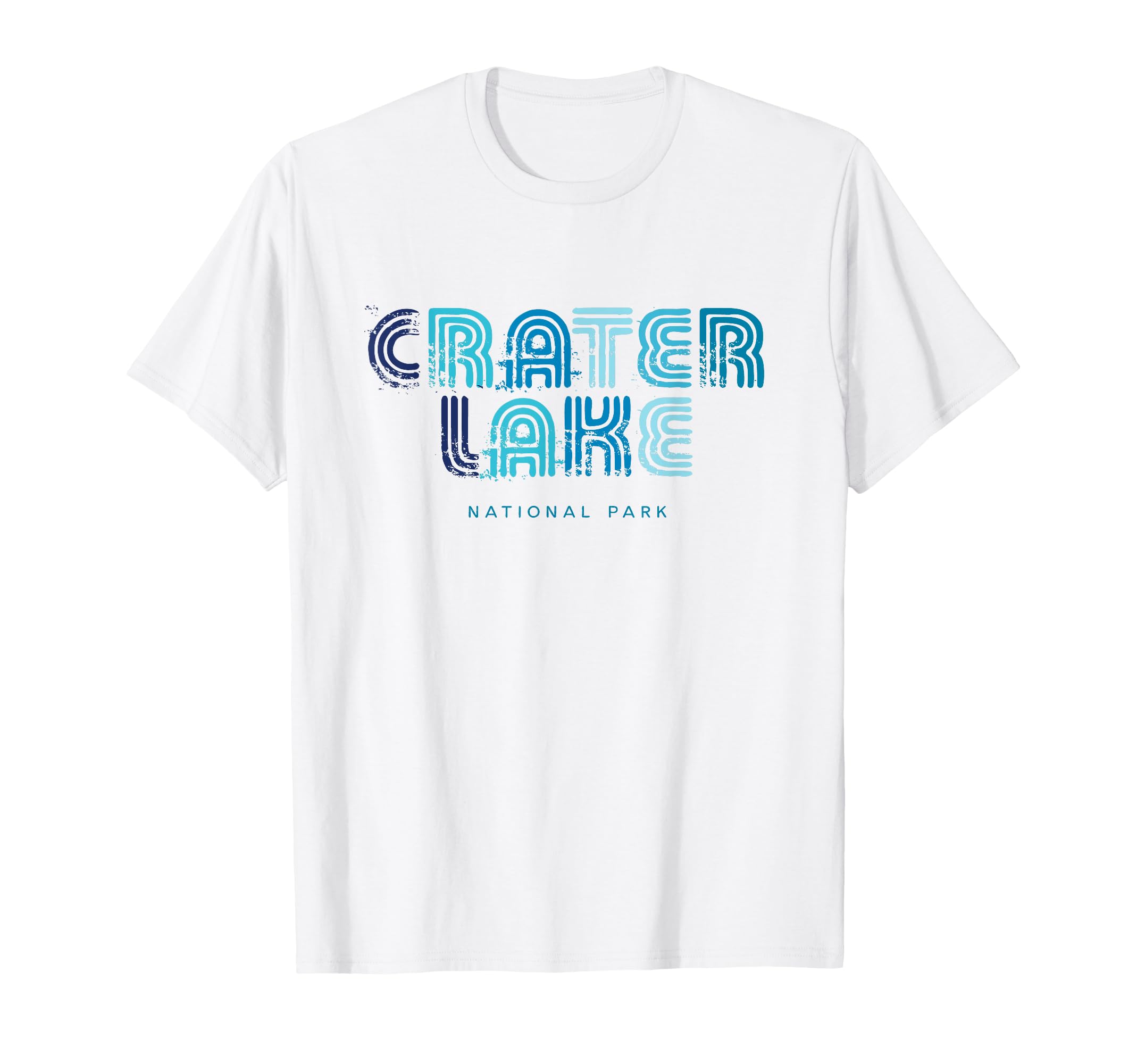 Crater Lake National Park 70S 80S Type T-Shirt - Novelty Apparel Unisex - T-Shirt, Sweatshirt, Hoodie