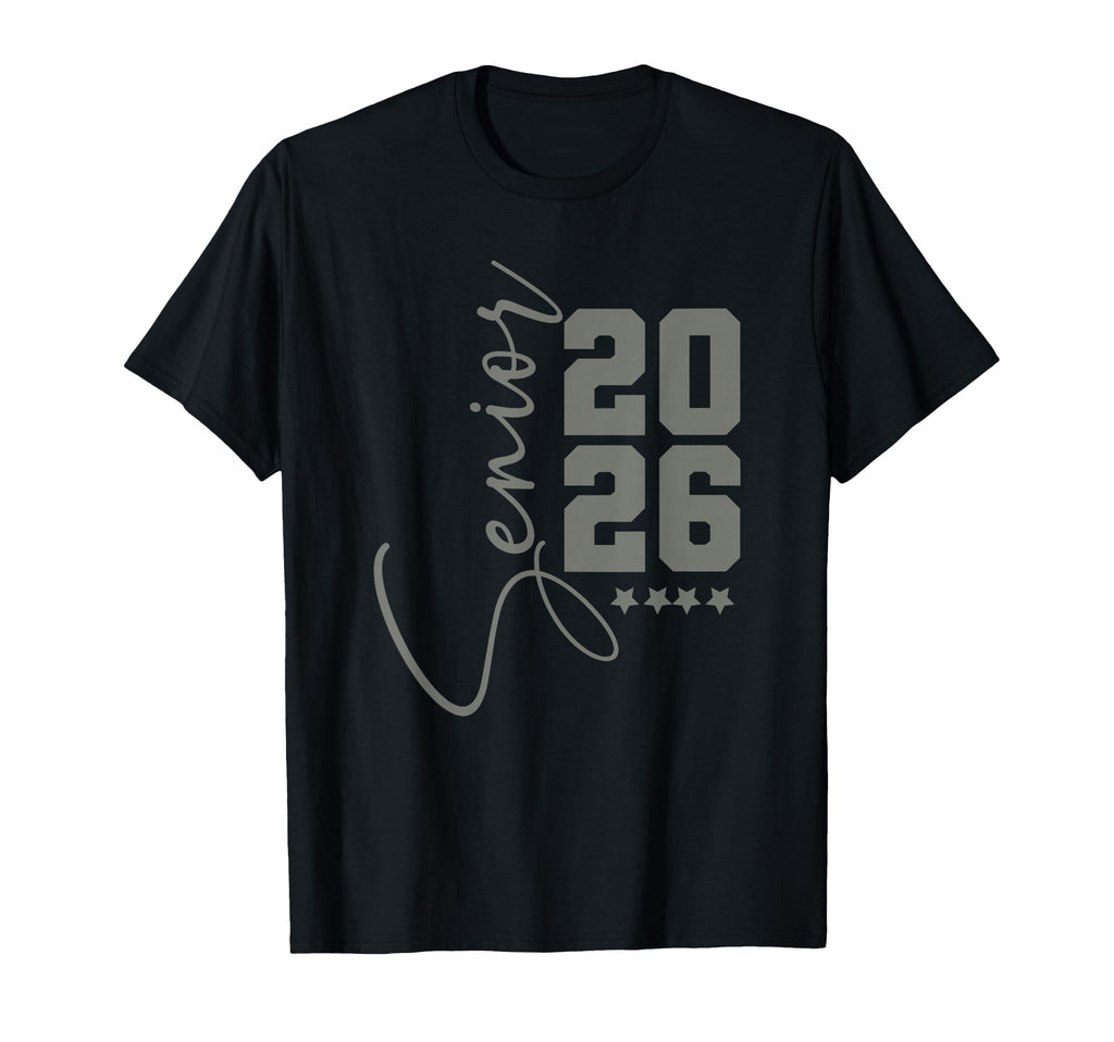 Classes Senior 2026 Bold Graduation T-Shirt - Novelty Apparel Unisex - T-Shirt, Sweatshirt, Hoodie