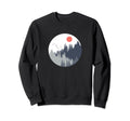 Forest Abstract Geometric Nordic Sweatshirt - Streetwear Style for Adults - T-Shirt, Sweatshirt, Hoodie