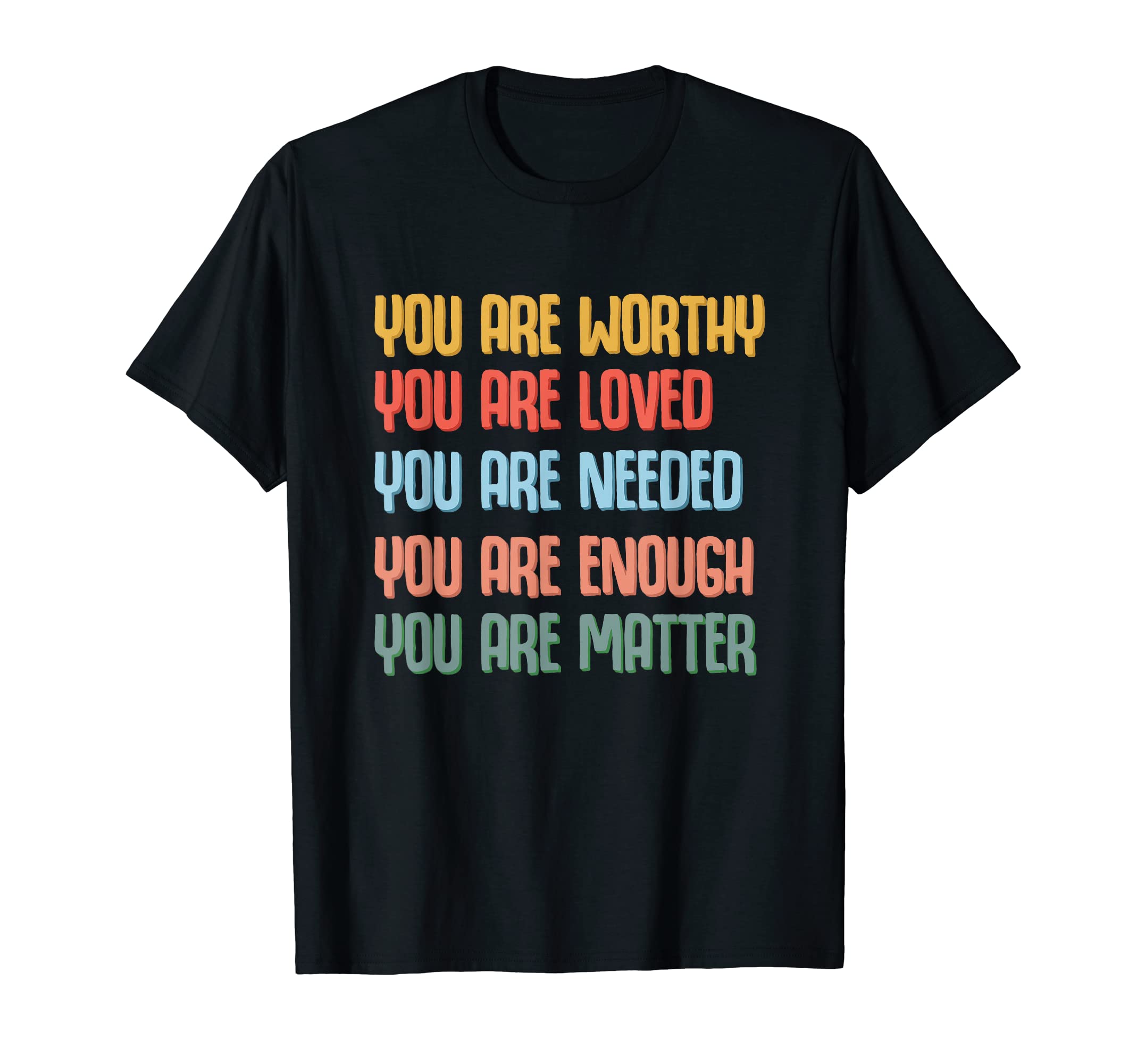 Matter Kindness Be Kind Groovy Mental T-Shirt - Minimalist Print Unisex - T-Shirt, Sweatshirt, Hoodie