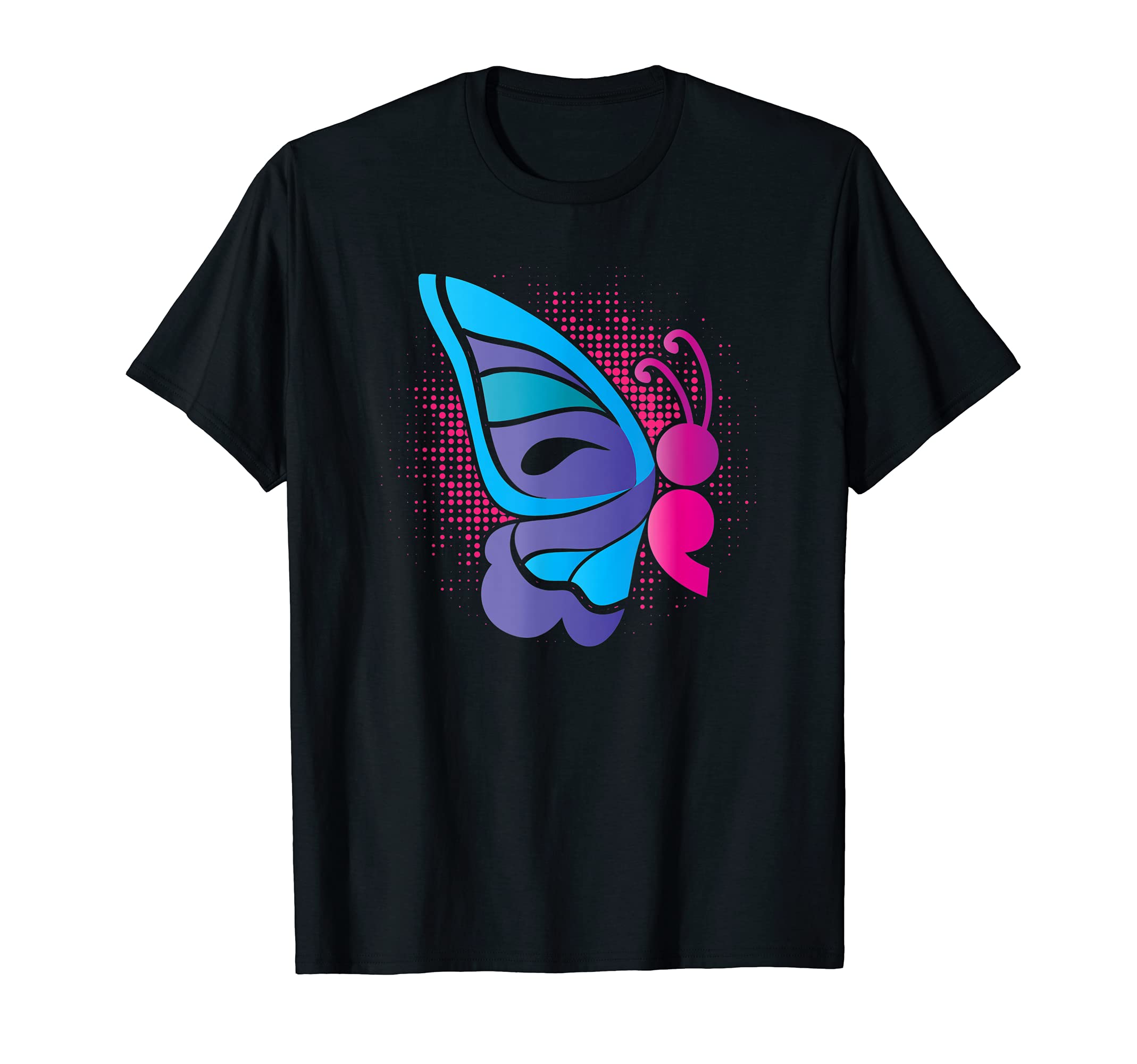 Semicolon Butterfly Semi Colon Mental T-Shirt - Minimalist Print Unisex - T-Shirt, Sweatshirt, Hoodie