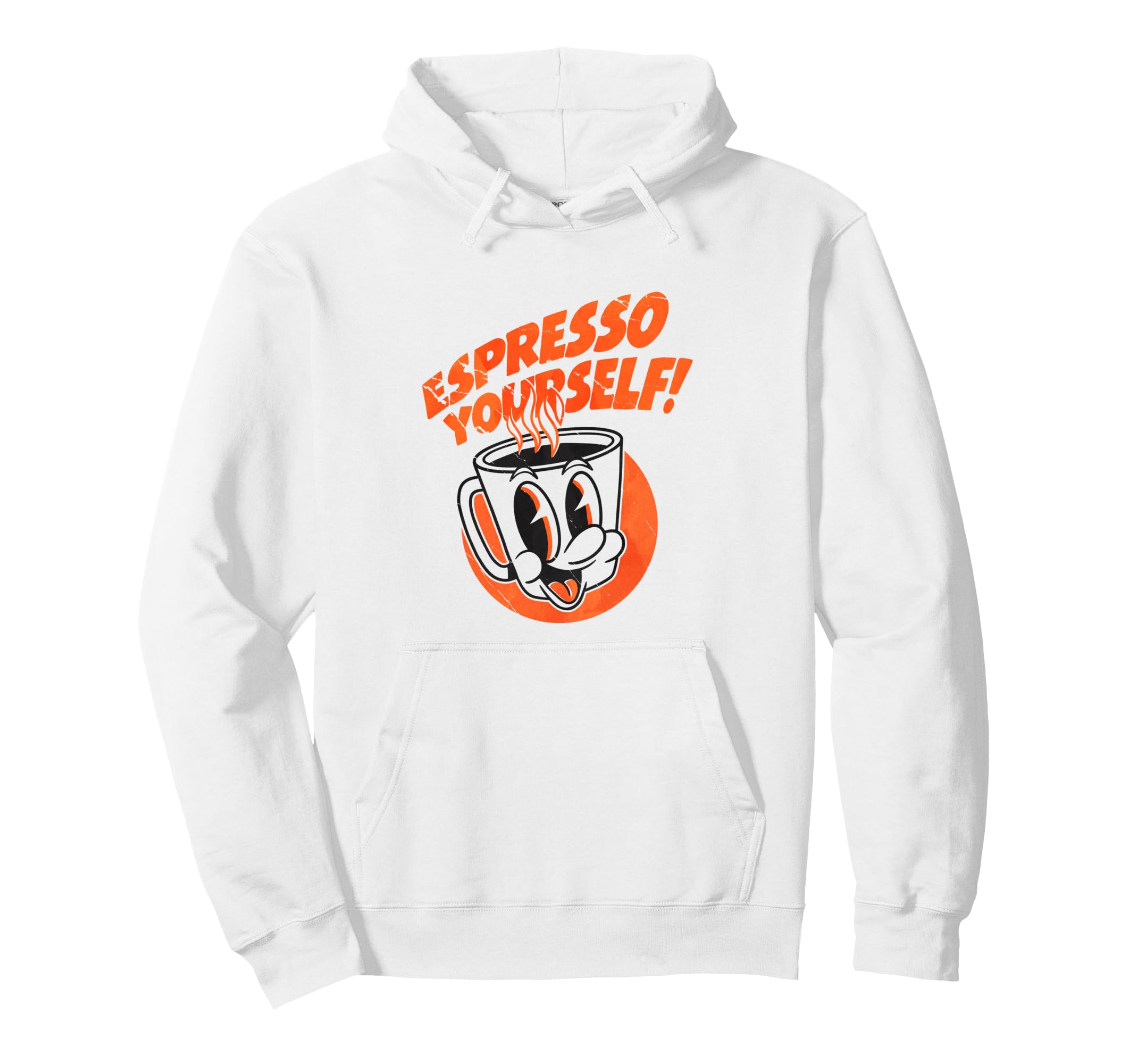 Espresso Yourself Funny Coffee Hoodie - Streetwear Style Unisex - T-Shirt, Sweatshirt, Hoodie