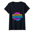 Womens Professional Overthinker Urban T-Shirt - Aesthetic Graphic Unisex - T-Shirt, Sweatshirt, Hoodie