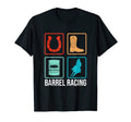 Barrel Racing Western Barrel Rodeo T-Shirt - Novelty Apparel for Adults - T-Shirt, Sweatshirt, Hoodie