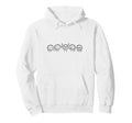 Stages Brain Hoodie - Fun Novelty Design for Adults - T-Shirt, Sweatshirt, Hoodie