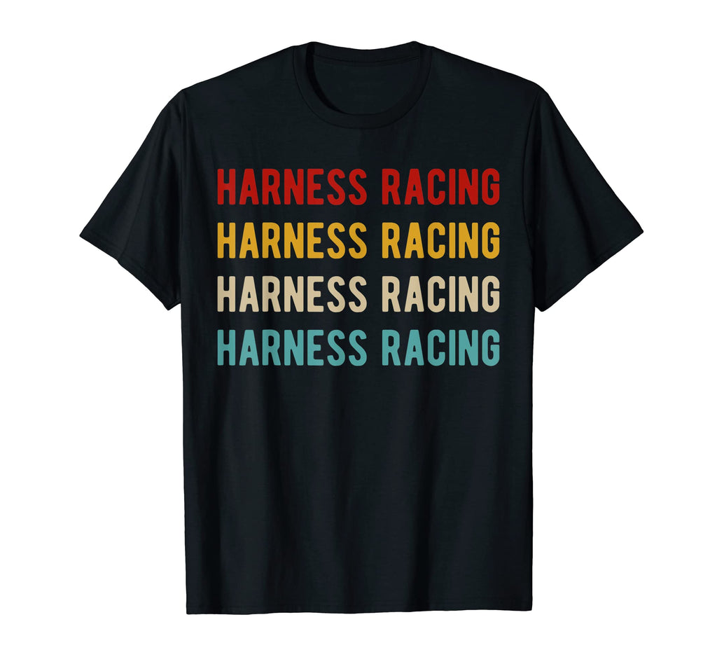 Harness Racing Typography Harness T-Shirt - Novelty Apparel Men Women - T-Shirt, Sweatshirt, Hoodie
