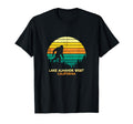 Lake Almanor West California Bigfoot T-Shirt - Minimalist Print Unisex - T-Shirt, Sweatshirt, Hoodie