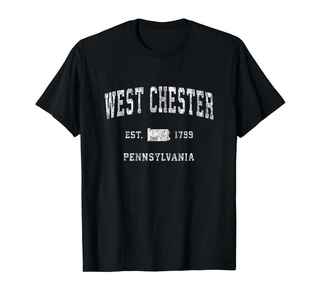 West Chester Pennsylvania Pa Athletic T-Shirt - Novelty Apparel Unisex - T-Shirt, Sweatshirt, Hoodie