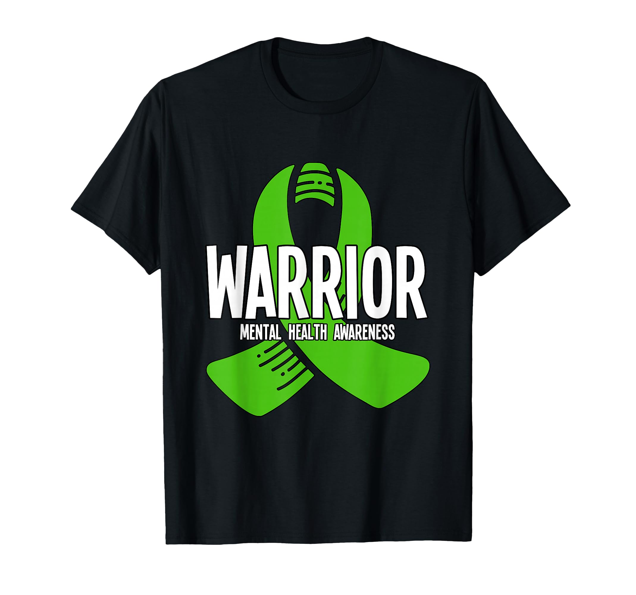 Warrior Mental Health Awareness T-Shirt - Aesthetic Graphic Unisex - T-Shirt, Sweatshirt, Hoodie