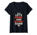 Womens Brain Lets Panic Over T-Shirt - Fun Novelty Design Men Women - T-Shirt, Sweatshirt, Hoodie