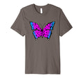 Anti Social Butterfly Beautiful Colorful T-Shirt - Graphic Print Men Women - T-Shirt, Sweatshirt, Hoodie