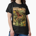 Resident Evil 2 Leon Vintage Comic Cover Art - Adult & Kids T-Shirts, Sweatshirts & Hoodies apparel design preview 1