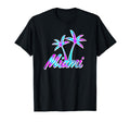 Miami Vaperwave Synthwave 80S 90S T-Shirt - Novelty Apparel Men Women - T-Shirt, Sweatshirt, Hoodie