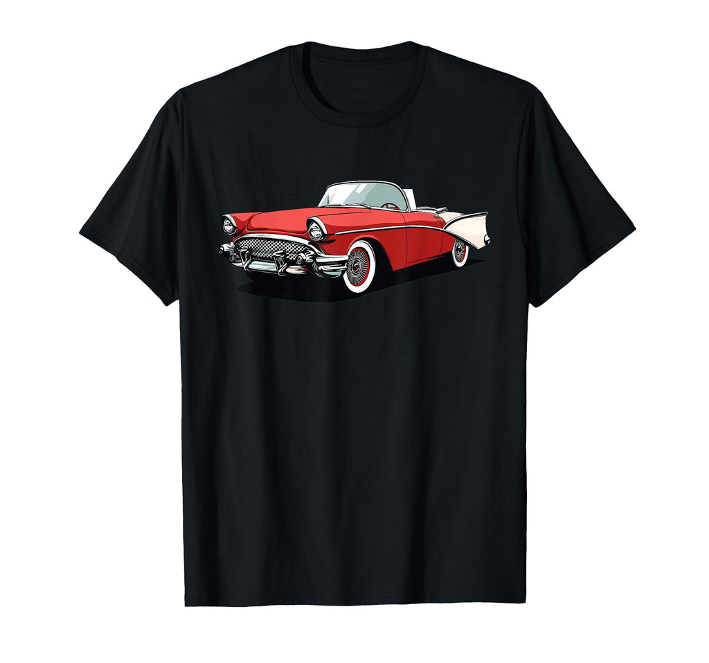 Car And Old Car Designs Hoodie - Custom Art Print Men Women - T-Shirt, Sweatshirt, Hoodie