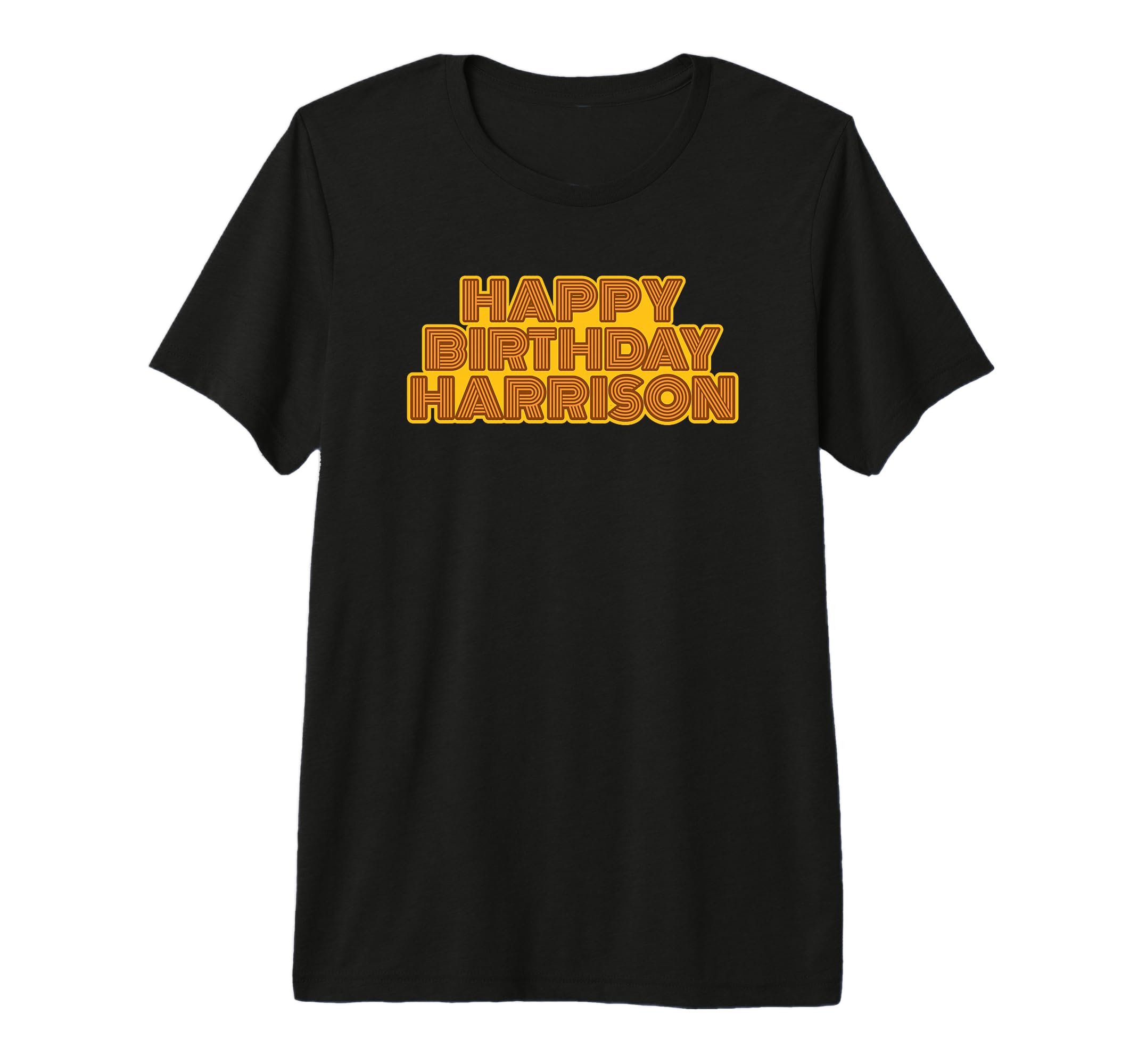 Happy Birthday Harrison Personalized T-Shirt - Aesthetic Graphic Men Women - T-Shirt, Sweatshirt, Hoodie
