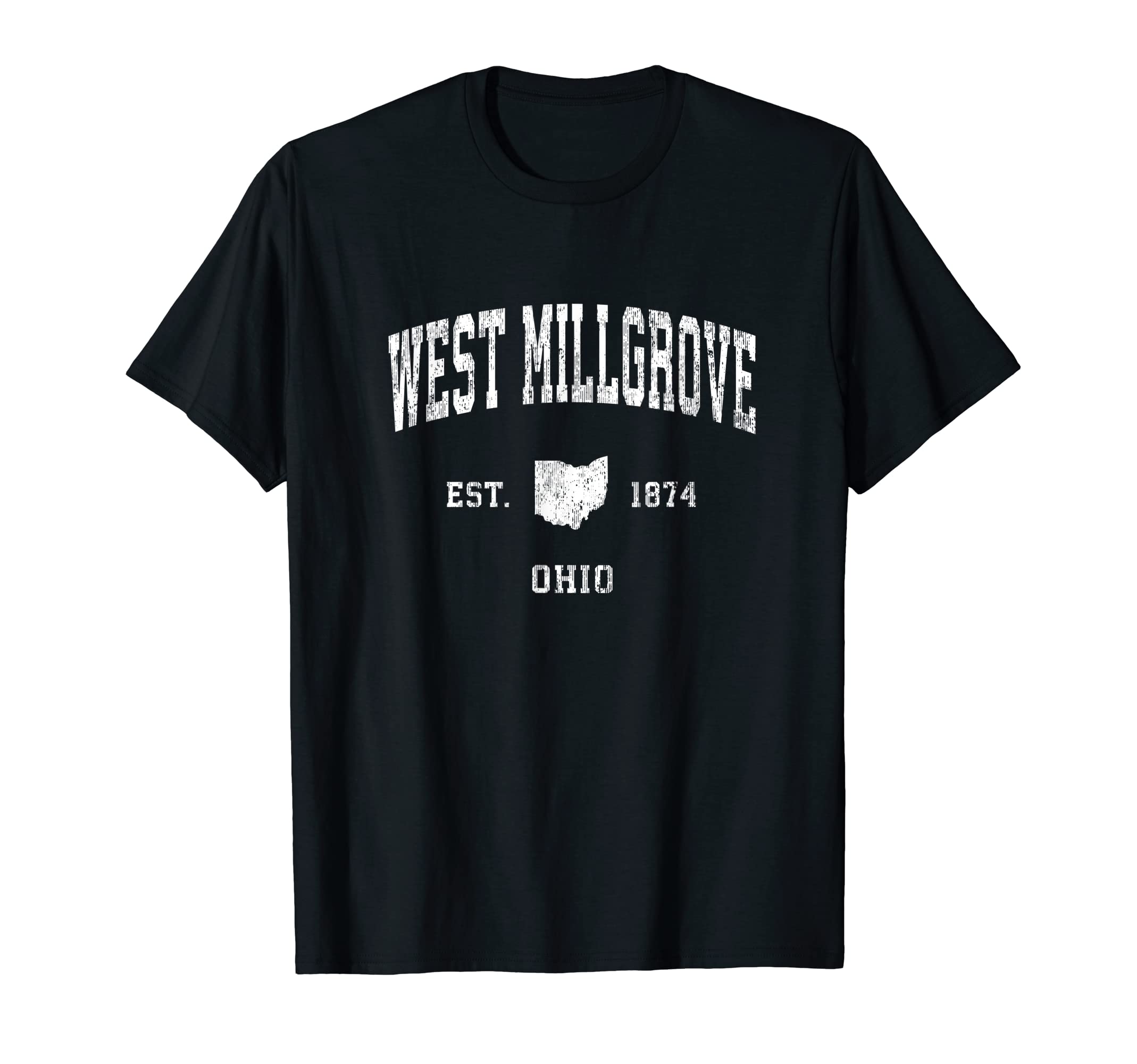 West Millgrove Ohio Oh Athletic T-Shirt - Streetwear Style for Adults - T-Shirt, Sweatshirt, Hoodie