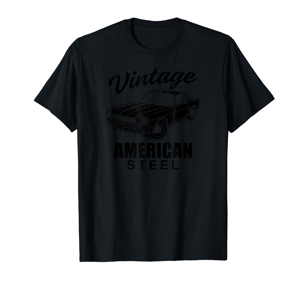 American Steel Timeless Car T-Shirt - Streetwear Style for Adults - T-Shirt, Sweatshirt, Hoodie