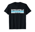 Springfield State Massachusetts Blue T-Shirt - Novelty Apparel Men Women - T-Shirt, Sweatshirt, Hoodie