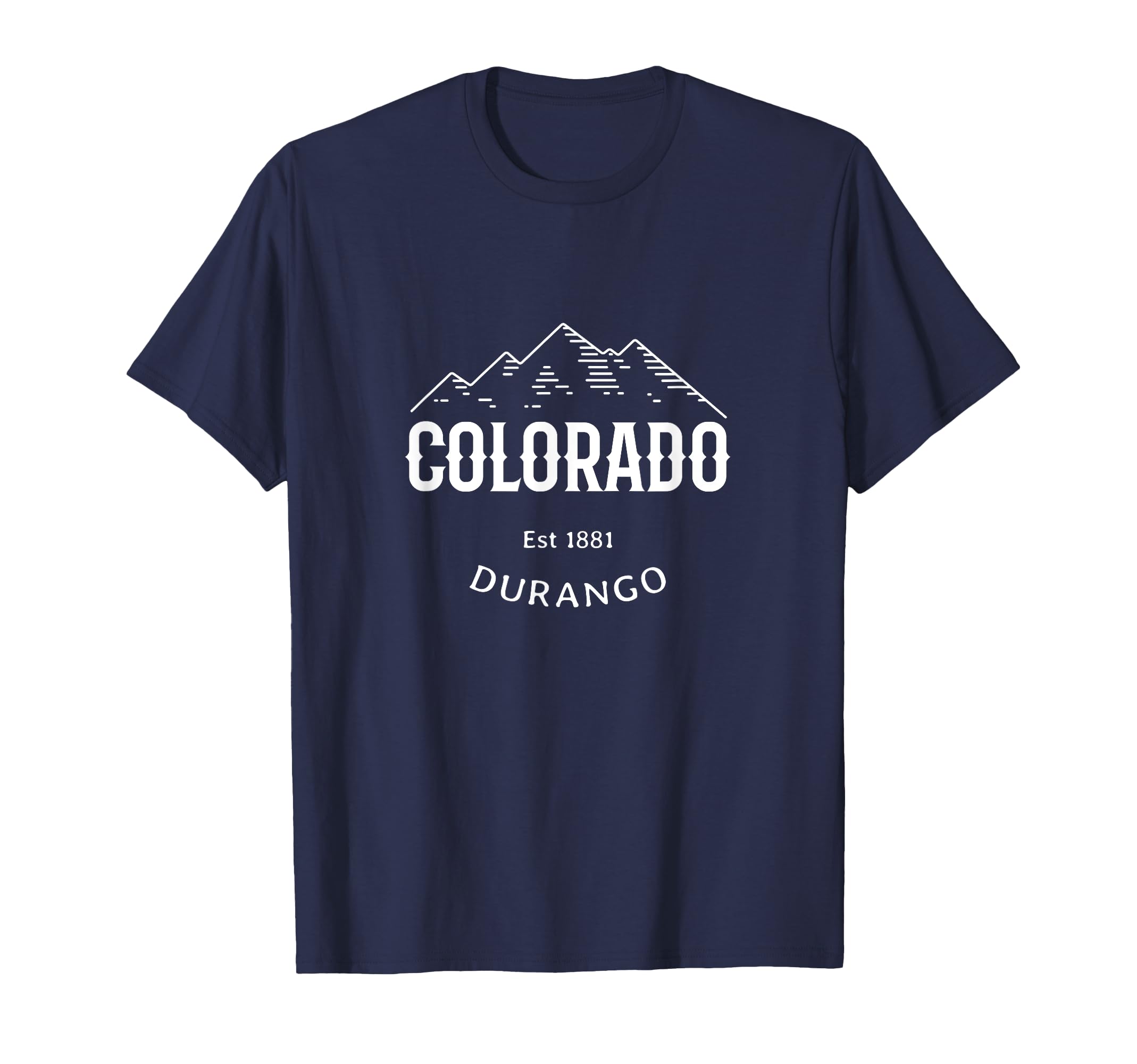 Original Durango Colorado Rocky T-Shirt - Novelty Apparel for Adults - T-Shirt, Sweatshirt, Hoodie
