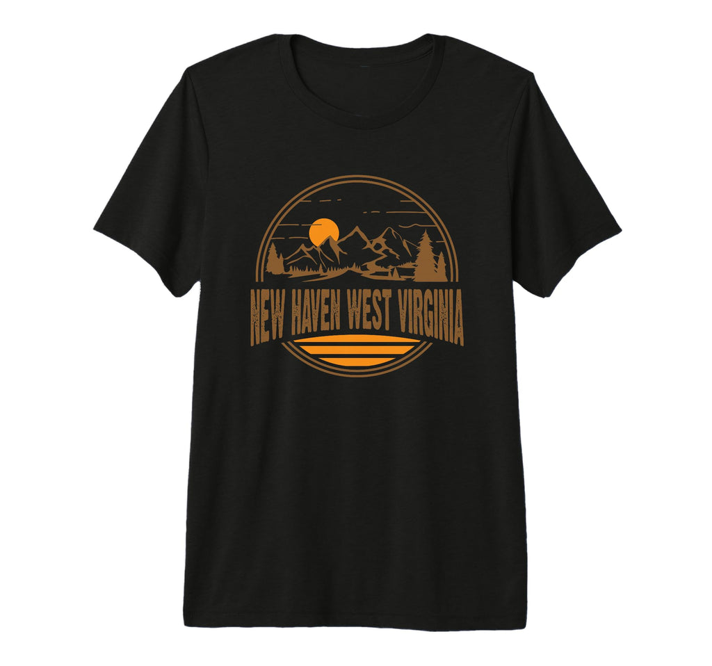 New Haven West Virginia State Gift Tri Blend T-Shirt - Graphic Print Unisex - T-Shirt, Sweatshirt, Hoodie