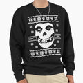 Misfits Christmas Jumper Crimson Ghost Punk - Adult & Kids T-Shirts, Sweatshirts & Hoodies apparel design preview 1