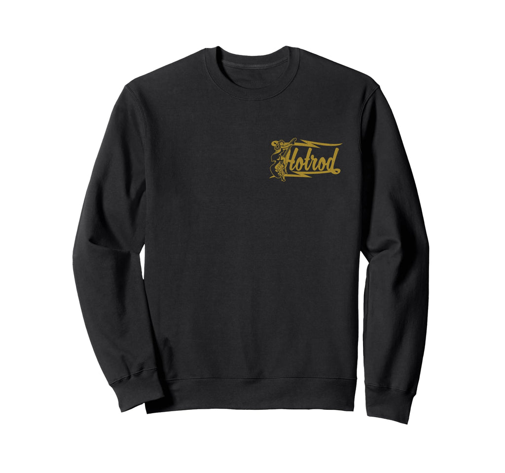 Hotrod Distressed Sweatshirt - Unique Graphic Unisex - T-Shirt, Sweatshirt, Hoodie
