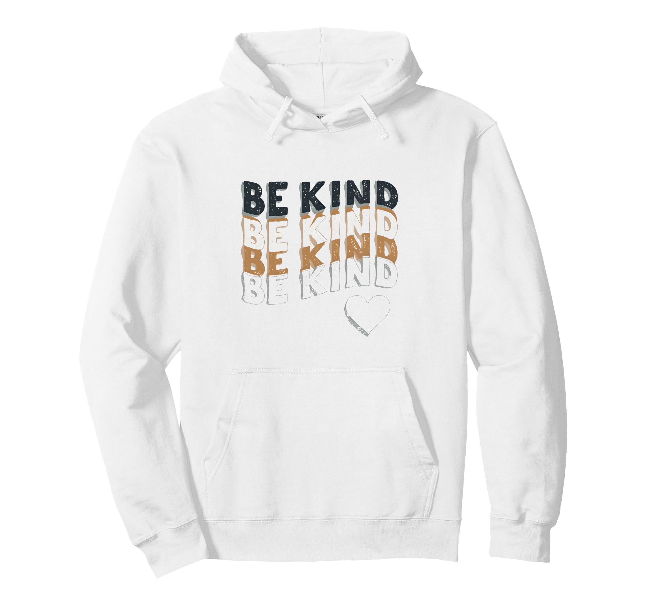 Be Kind Typography Cheerful Kindness Hoodie - Aesthetic Graphic Unisex - T-Shirt, Sweatshirt, Hoodie