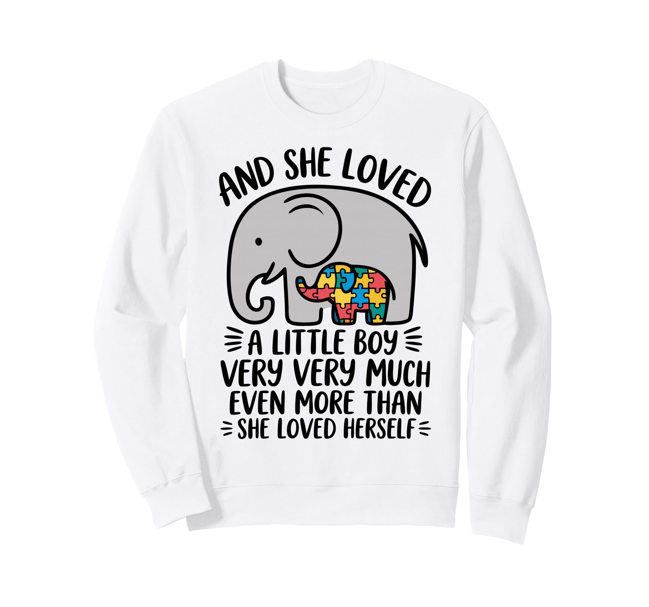 Autism Mom Autistic Son Family Sweatshirt - Graphic Print for Adults - T-Shirt, Sweatshirt, Hoodie