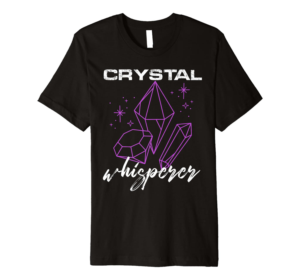 Crystal Whisperer Chakra Energy T-Shirt - Custom Art Print for Adults - T-Shirt, Sweatshirt, Hoodie