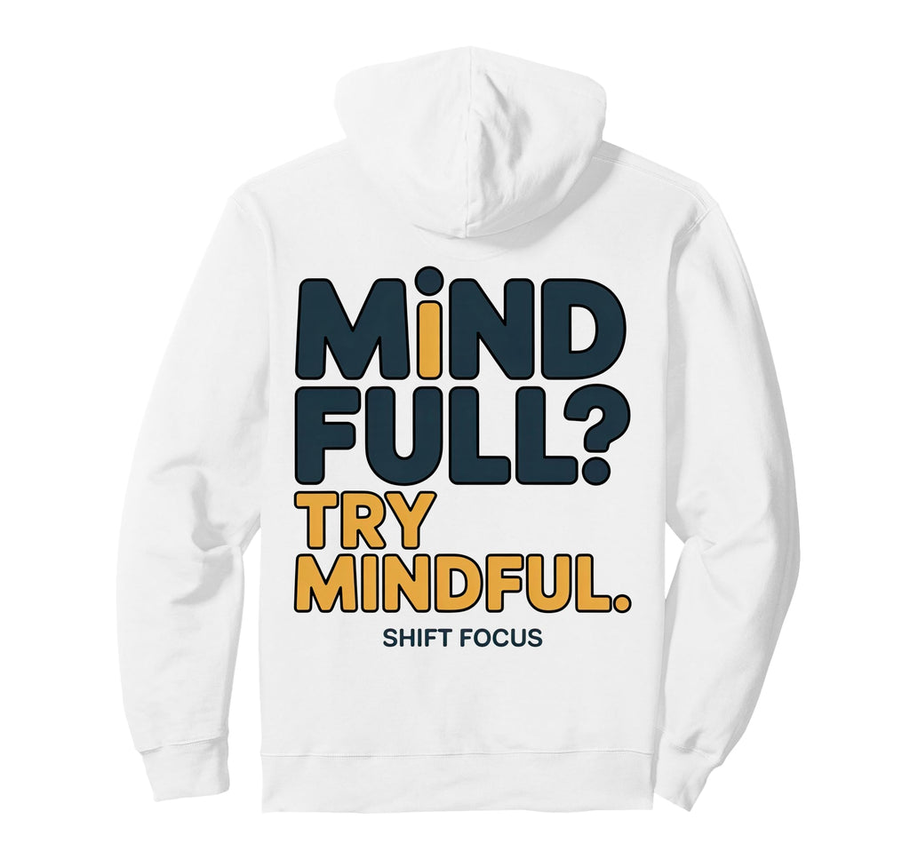 Mindful Meditation Brain Yoga Yogi Hoodie - Unique Graphic for Adults - T-Shirt, Sweatshirt, Hoodie