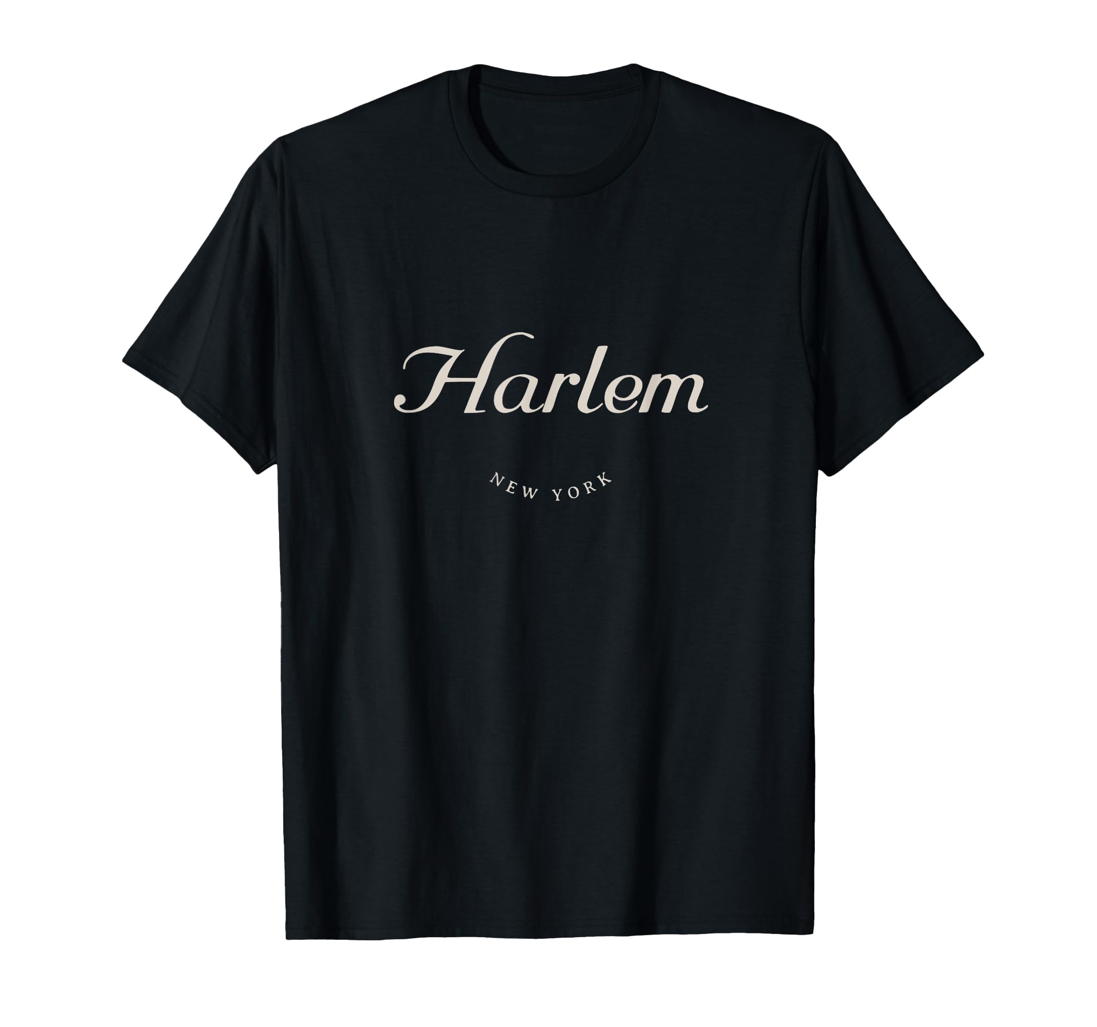 Harlem New York Typography T-Shirt - Novelty Apparel for Adults - T-Shirt, Sweatshirt, Hoodie