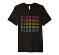 Florida 70S 80S Throwback T-Shirt - Fun Novelty Design Unisex - T-Shirt, Sweatshirt, Hoodie