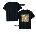 70S Wallpaper Flowers Floral Pattern T-Shirt - Minimalist Print for Adults - T-Shirt, Sweatshirt, Hoodie
