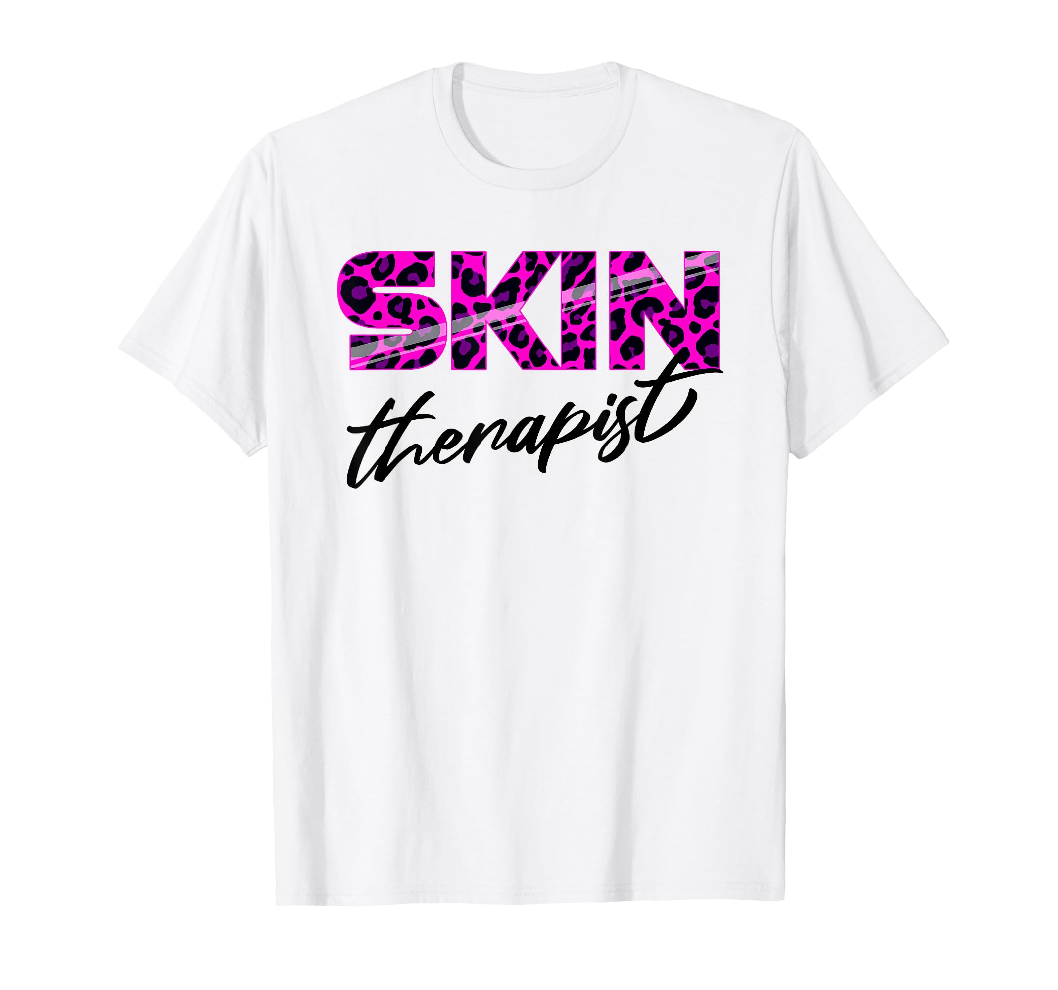 Leopard Cosmetology Dermatology Self T-Shirt - Aesthetic Graphic Men Women - T-Shirt, Sweatshirt, Hoodie