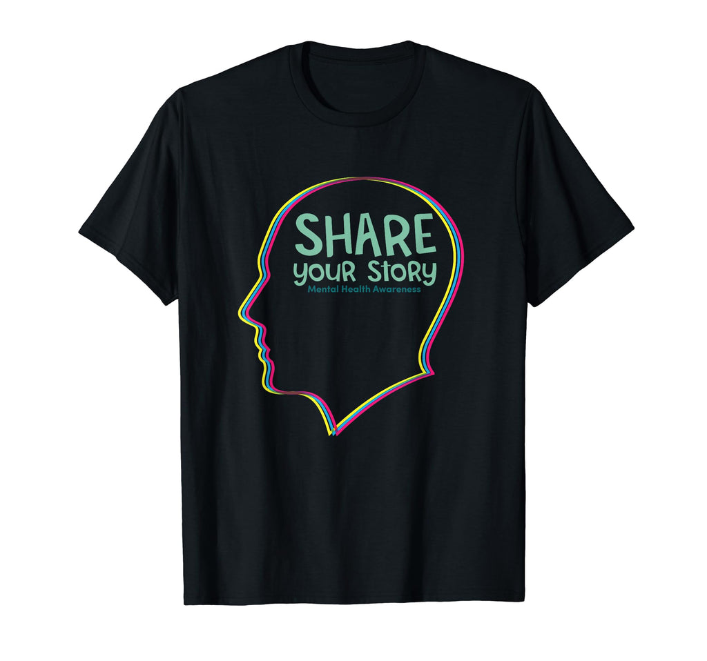 Mental Health Awareness Depression T-Shirt - Unique Graphic Men Women - T-Shirt, Sweatshirt, Hoodie